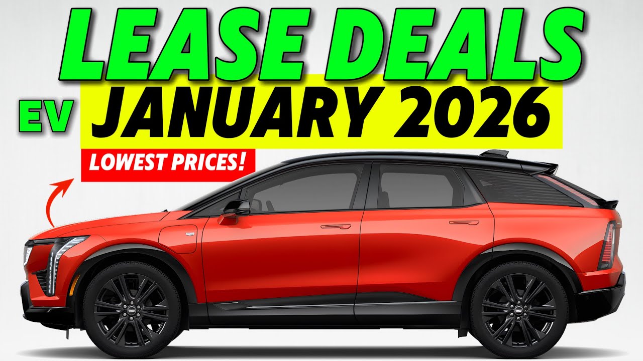 Best Electric Vehicle Lease Deals for January 2026 | EV DEALS DROPPED!