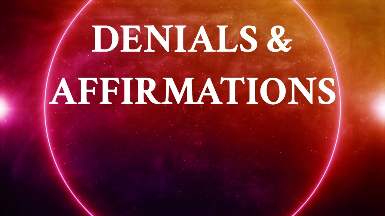 Denials and Affirmations - Florence Scovel Shinn