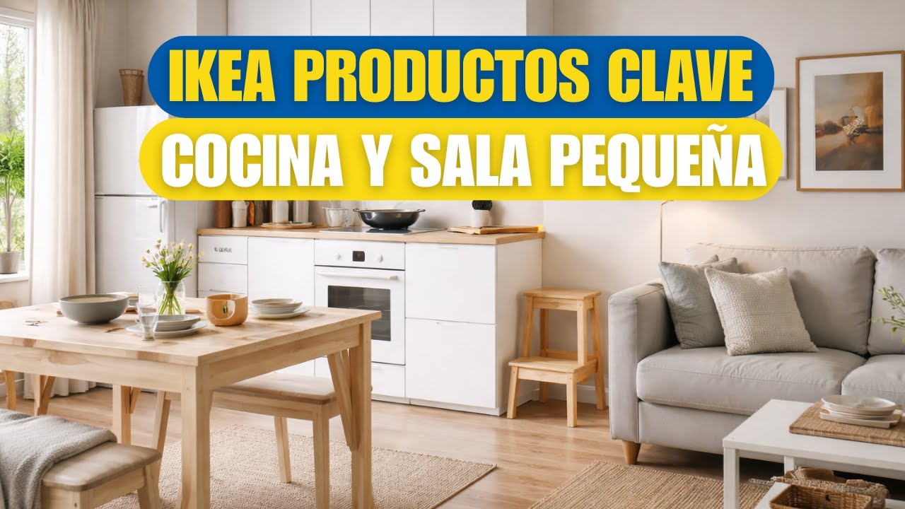 ⁠¿Cocina pequeña? IKEA lo soluciona | Ideas para casas con poco espacio