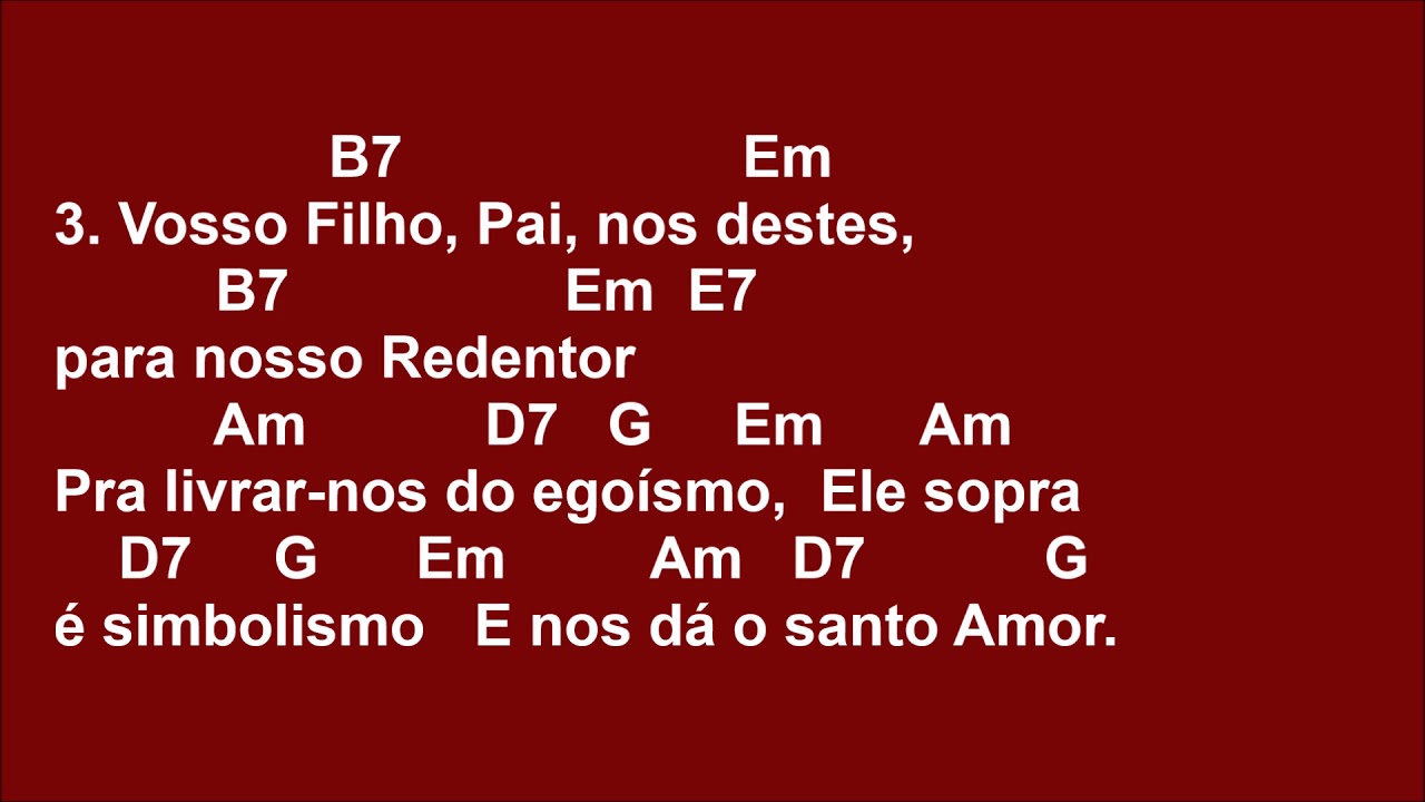 [OFERTÓRIO] PÃO E VINHO, PAI, POREMOS