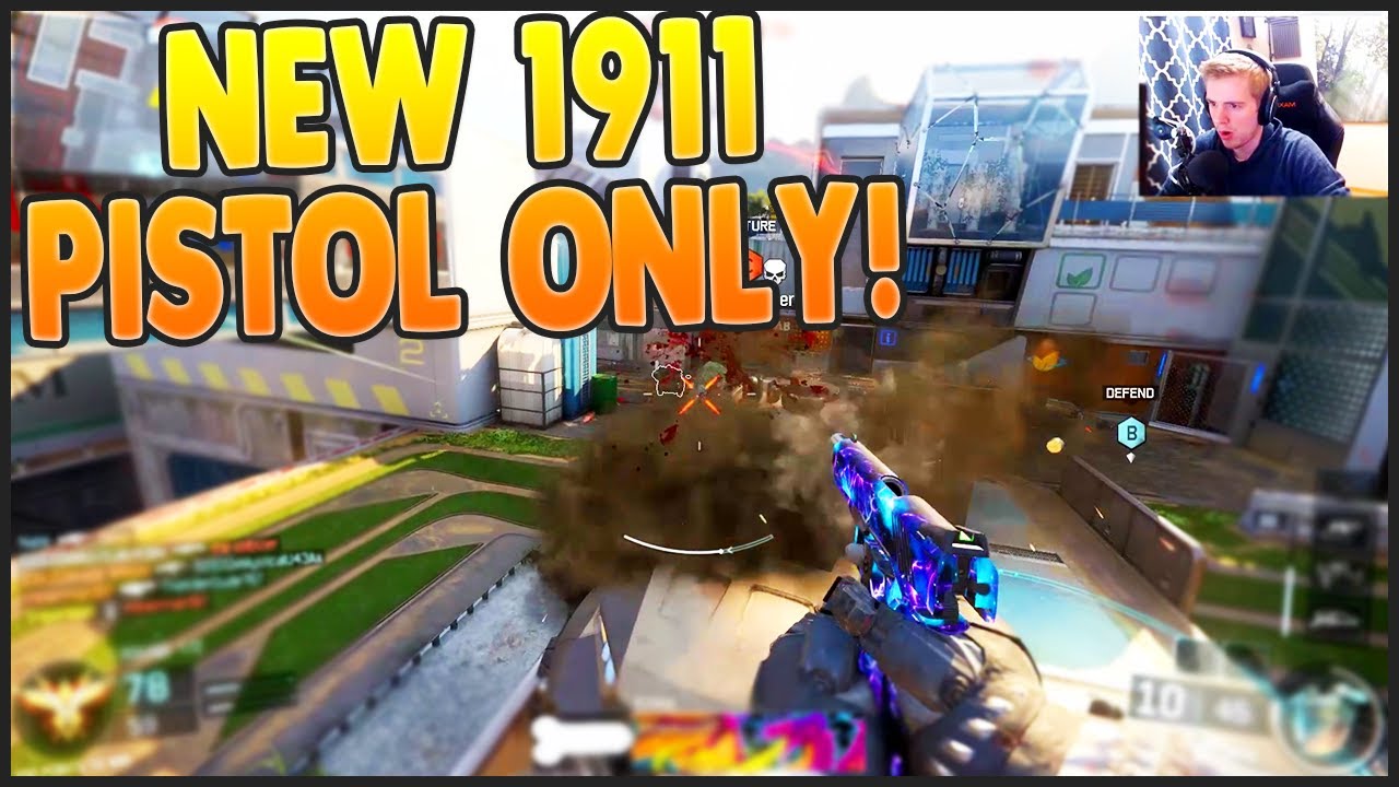 НОВЫЙ ГЕЙМПЛЕЙ 1911 BO3 ПИСТОЛЕТ 52-3! | Black Ops 3 | TBNRKENWORTH