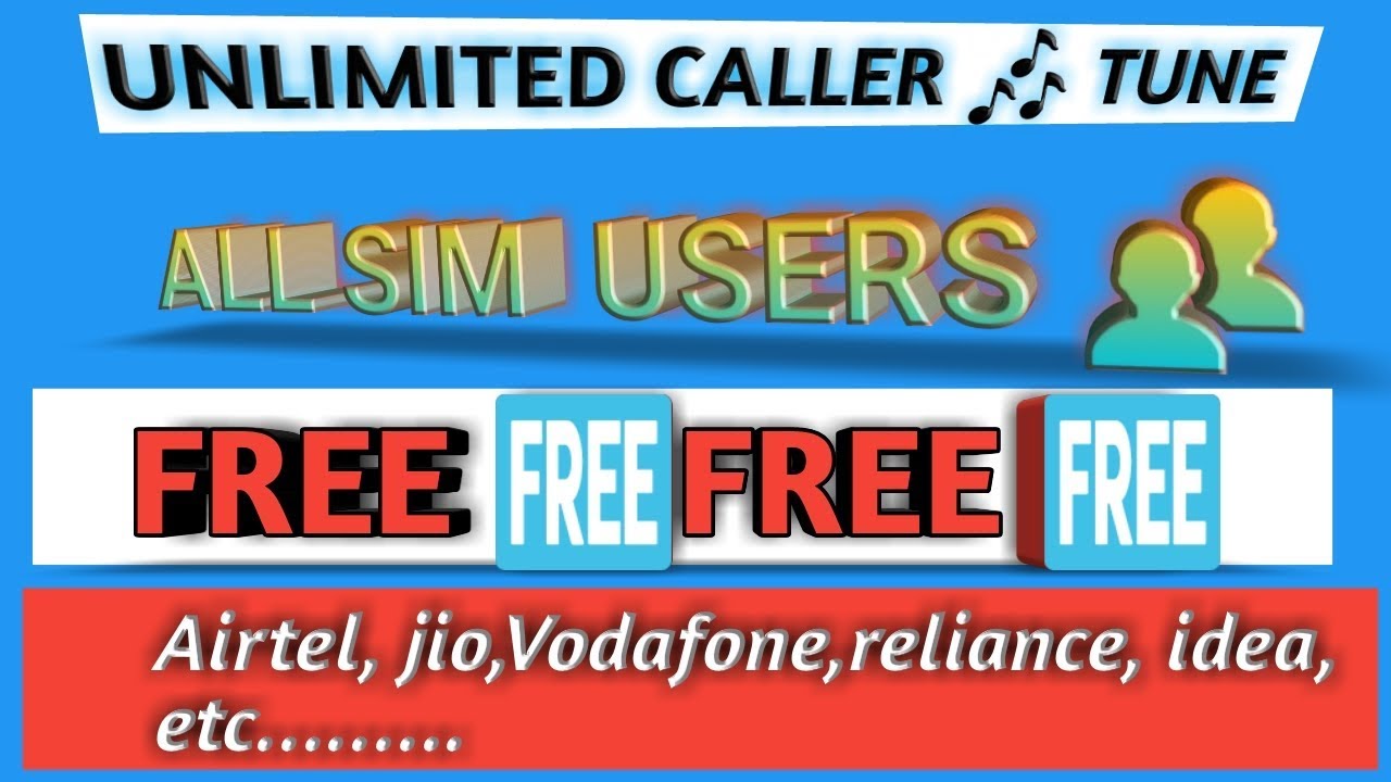 How To Set Free Callers Tune 🎶! All Sim Users Unlimited Hello Tune Setting!