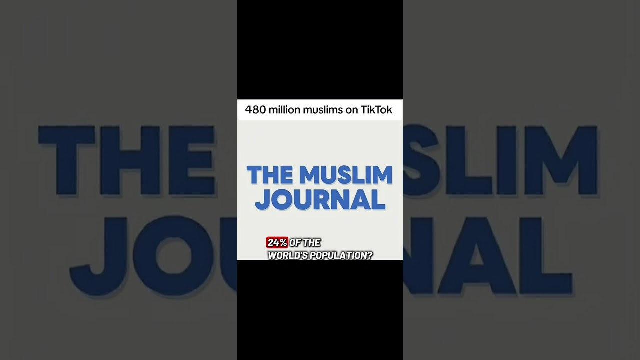 Lots of Muslims on TikTok 