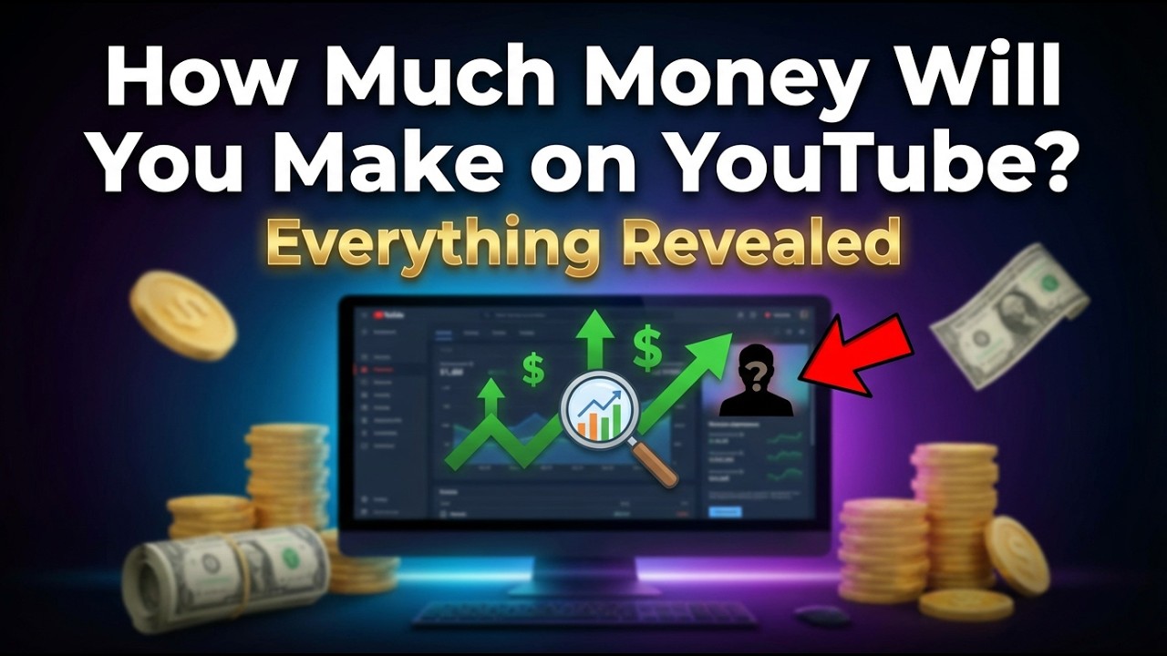 How Much YouTube ACTUALLY Pays Per 1,000 Views (I Shared My Screen) - NOTHING HELD BACK!!!