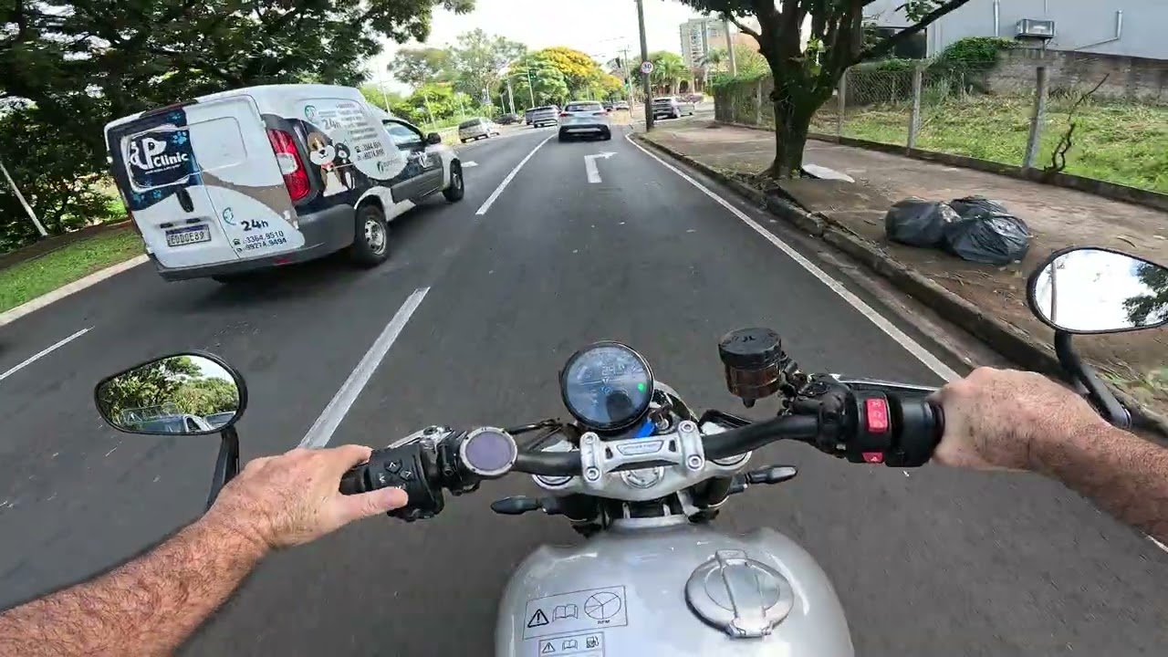 NAO ESTOU COM PRESSA DE DEVOLVER ESSA MOTO | SPEED TWIN 1200