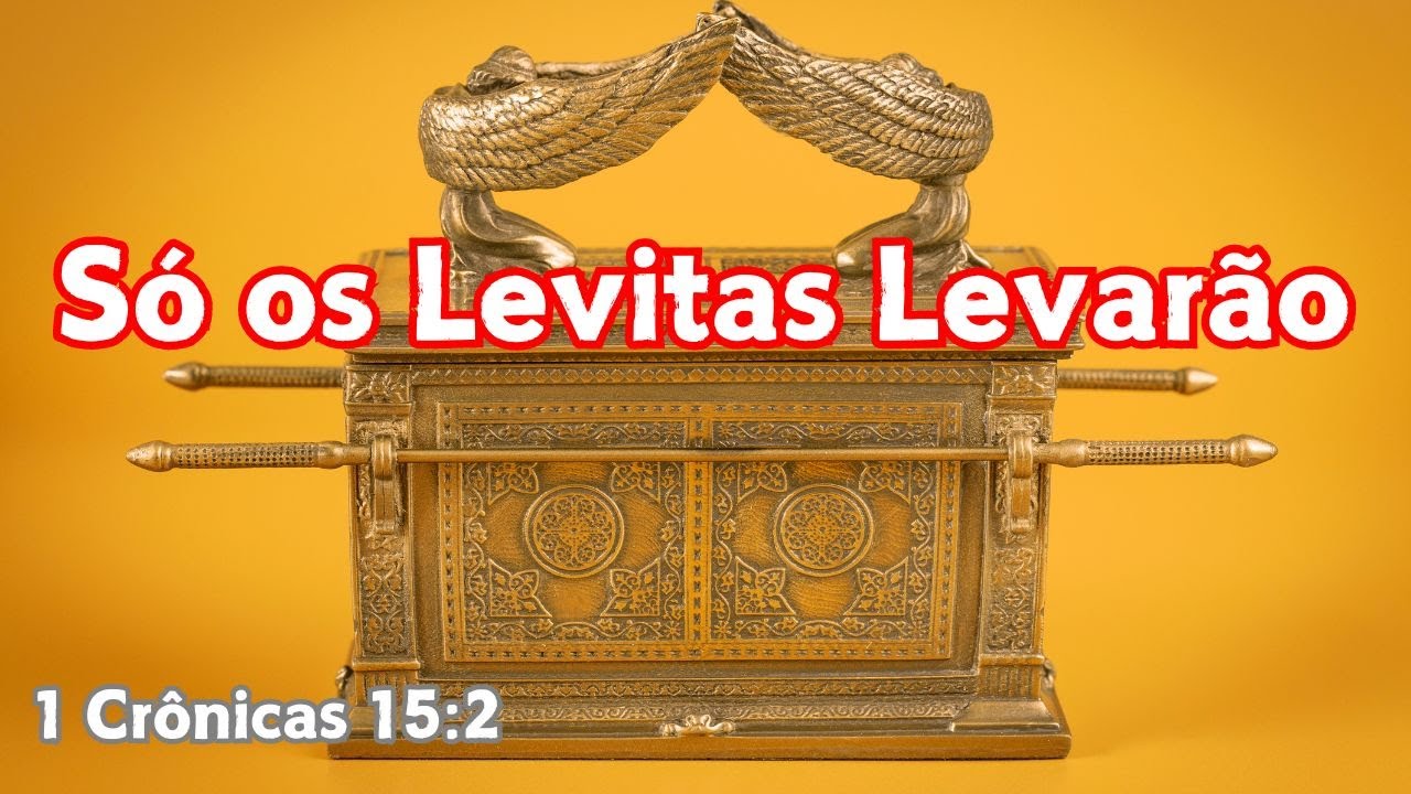 Só os Levitas Levarão - 1 Crônicas 15:2 -  RAP GOSPEL