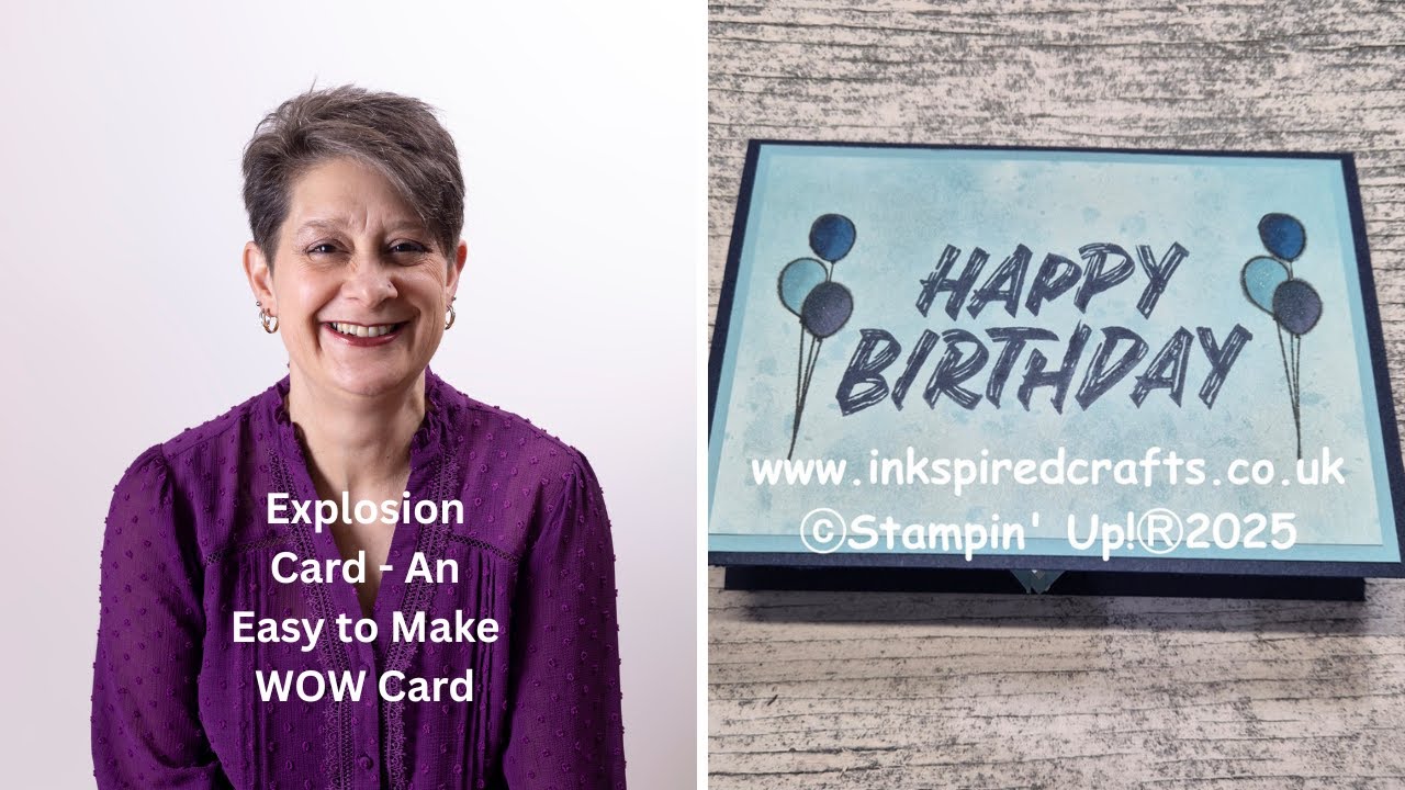 Birthday Explosion Card - An Easy to Make WOW Card