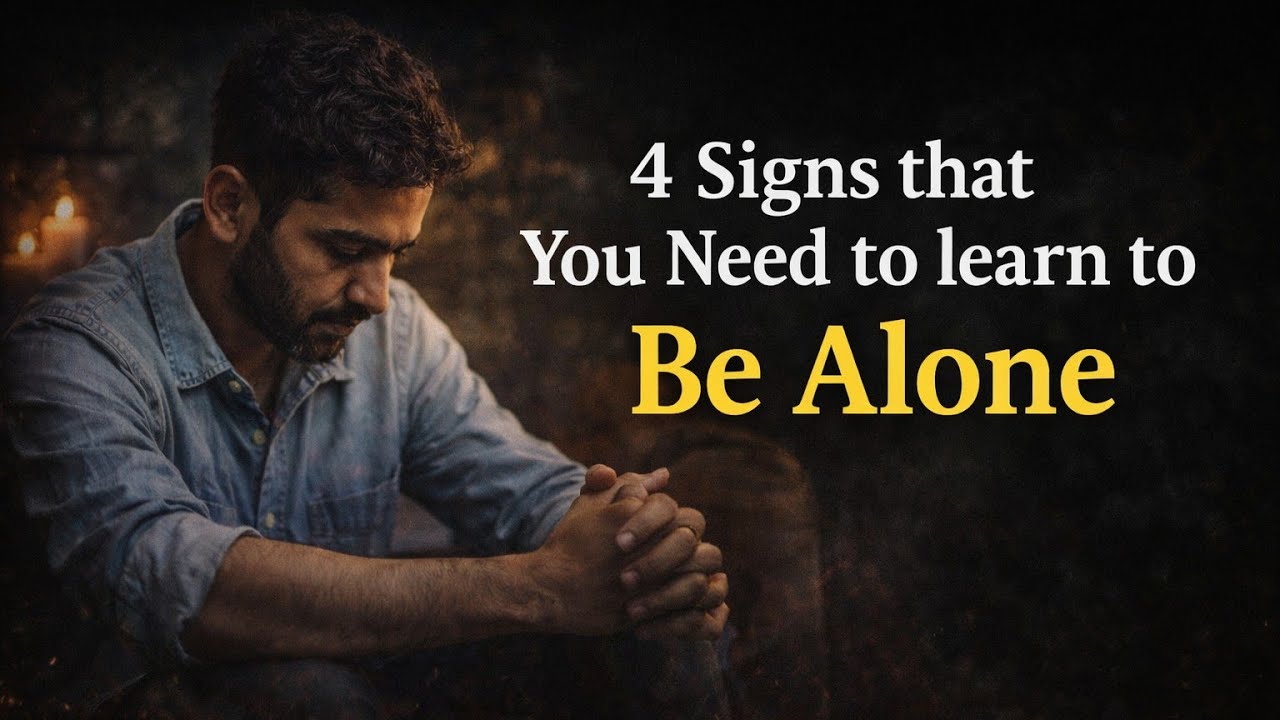 4 Signals कि अब तुम्हें अकेले रहना सीखना चाहिए | Signs that You Need to Be Alone #darkpsychology 