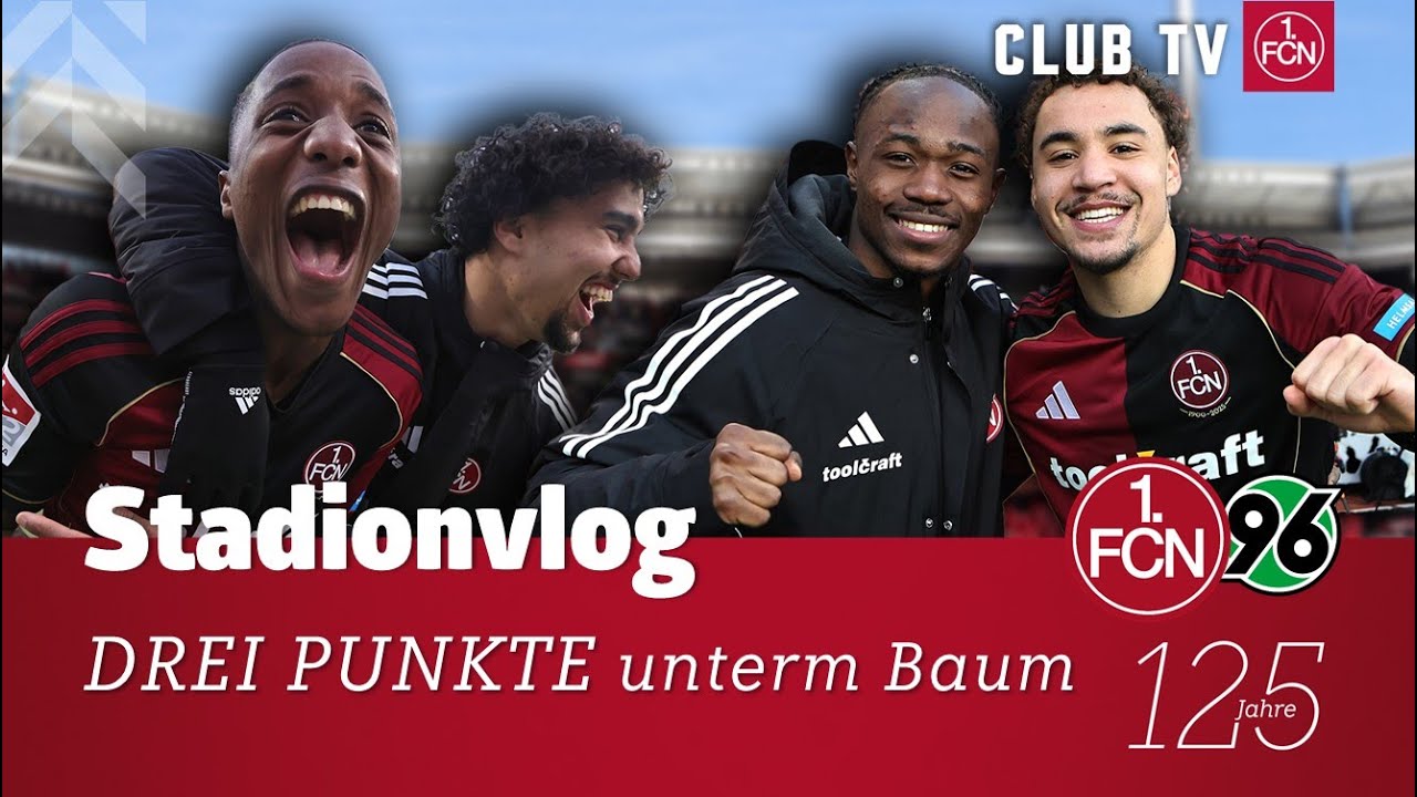 HEIMSIEG ZUM ADVENT 🎅🎅 | N&uuml;rnberg - Hannover STADIONVLOG | 1. FC N&uuml;rnberg