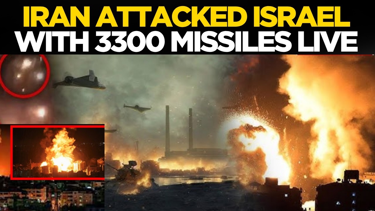Iran-Israel War LIVE: Iran Launches Retaliatory Strikes Against Israel | Netanyahu on Iran