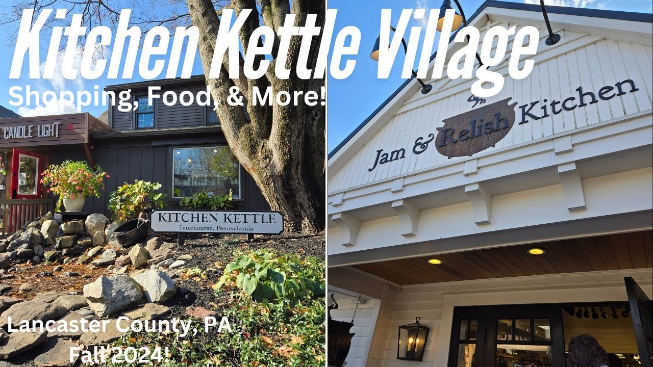 VLOG: Kitchen Kettle Village and More! Lancaster County, PA Fall 2024!