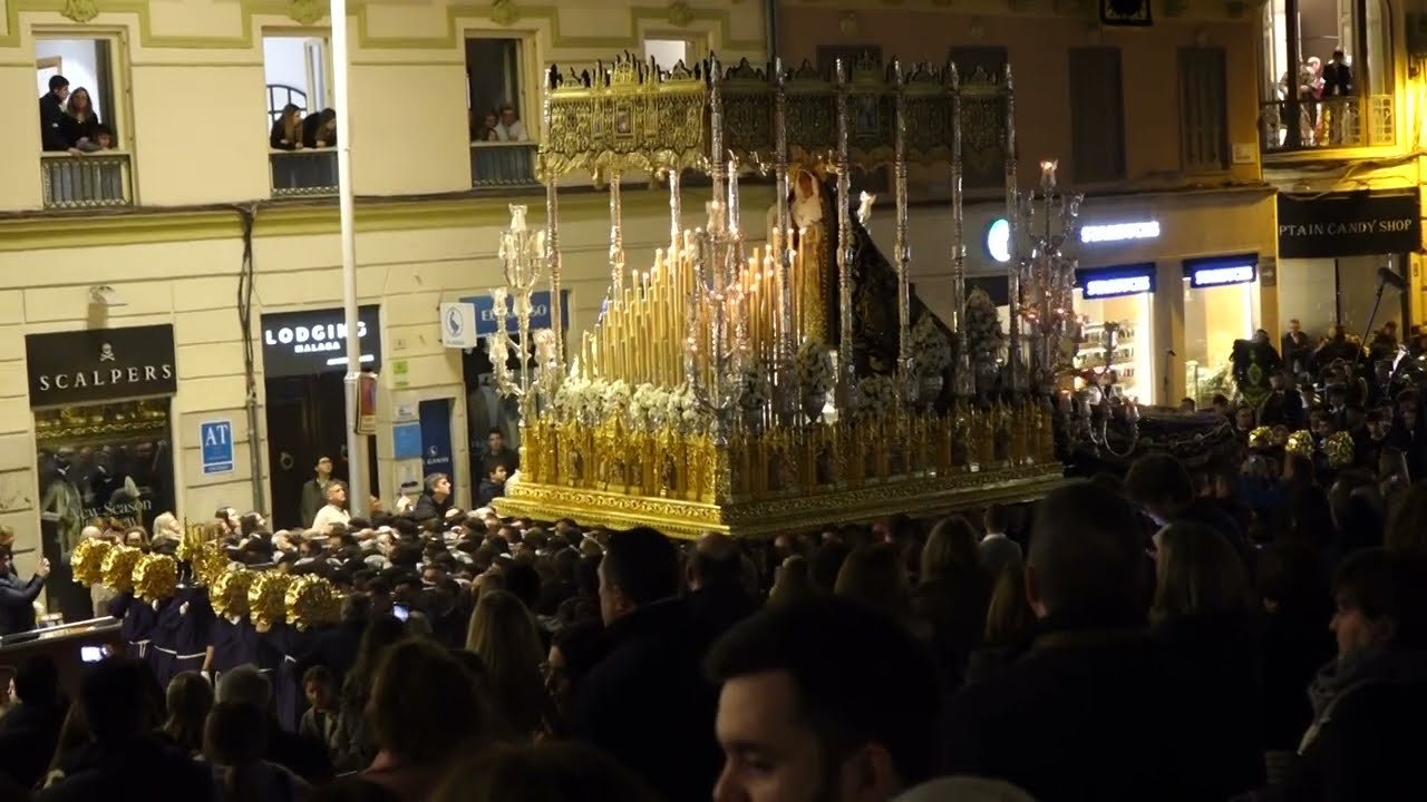 Mª STMA DE GRACIA ( RESCATE) - TRIBUNA OFICIAL - SEMANA SANTA MALAGA 2024