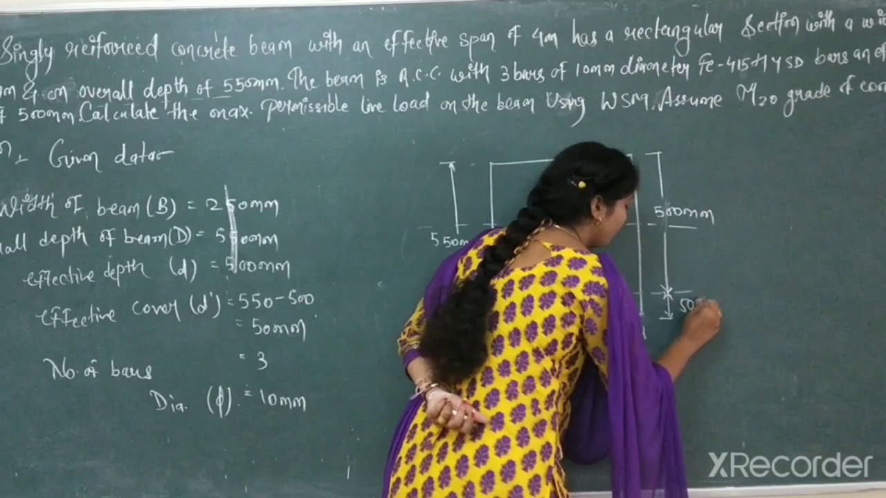 singly beam calculation -2