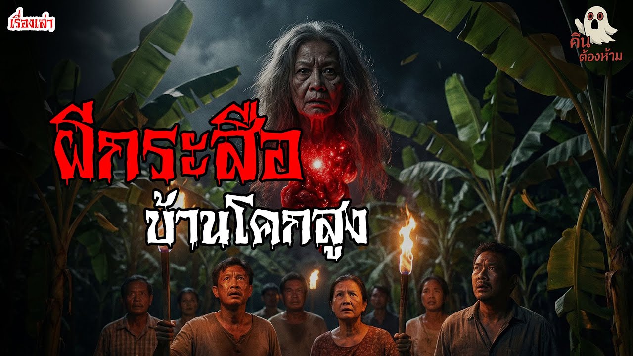 ผีกระสือบ้านโคกสูง ความลับใต้ถุนเรือน | เรื่องเล่าผี คืนต้องห้าม