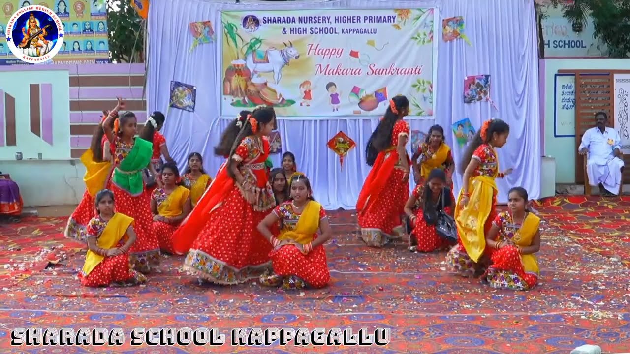 SANKRANTI FEST Dance by 7th Grade Girls 