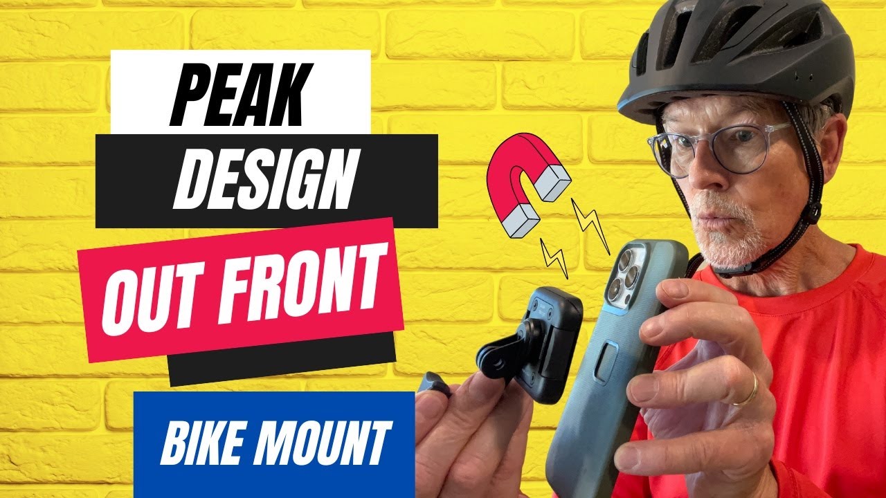 Your Phone Will Never Fall Off with the Peak Design Out Front Bike Mount