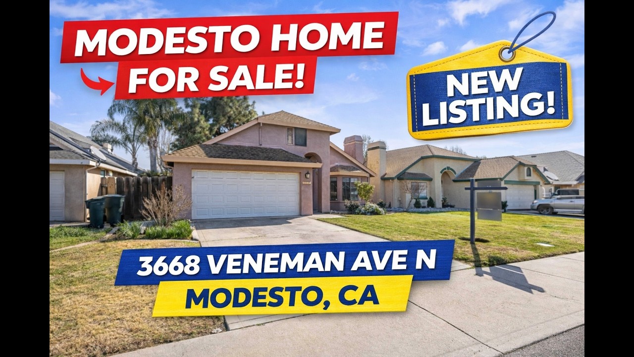Homes For Sale in Modesto - 3668 Veneman Ave Modesot CA