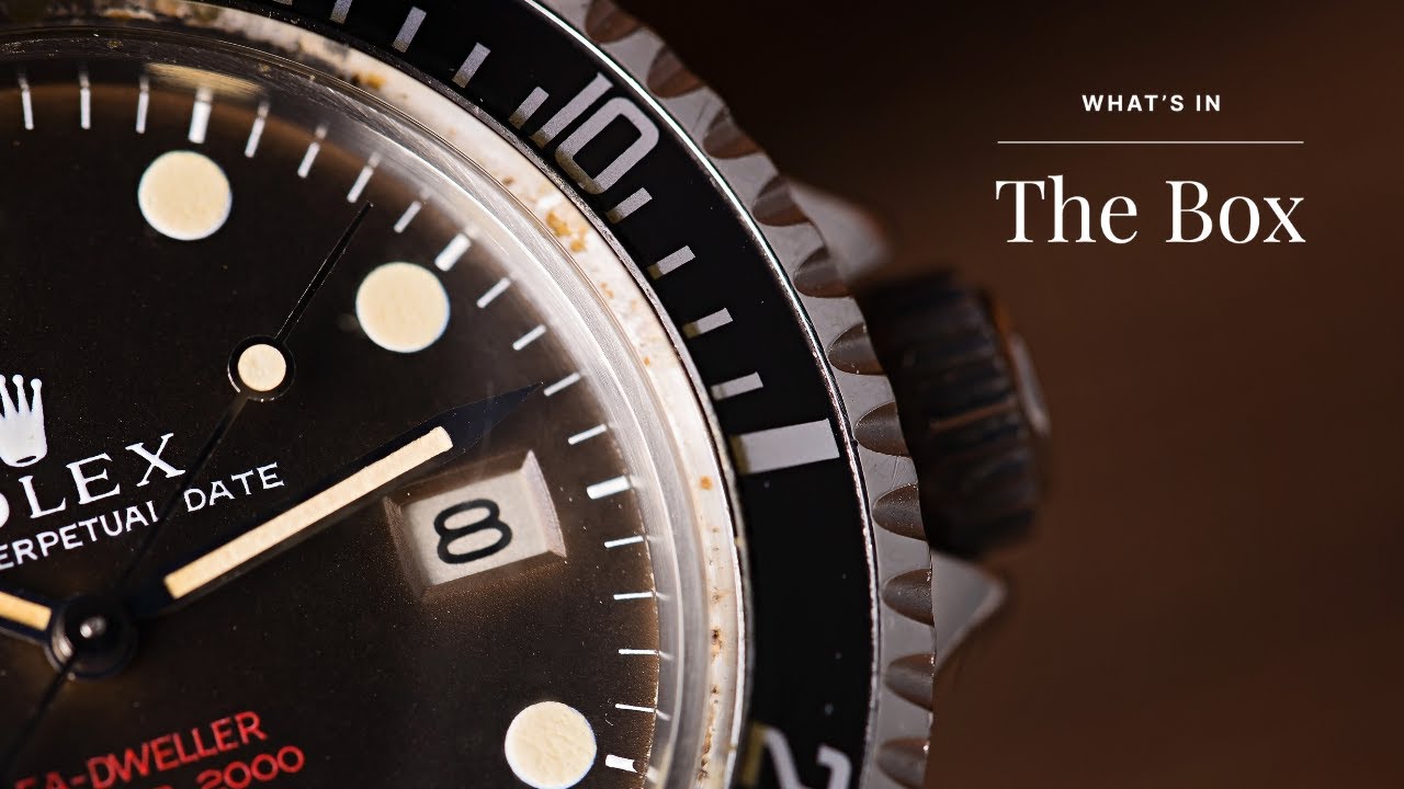 Vintage Rolex: Sea-Dweller 1665 Double Red Unboxing | What’s in the Box Ep. 16
