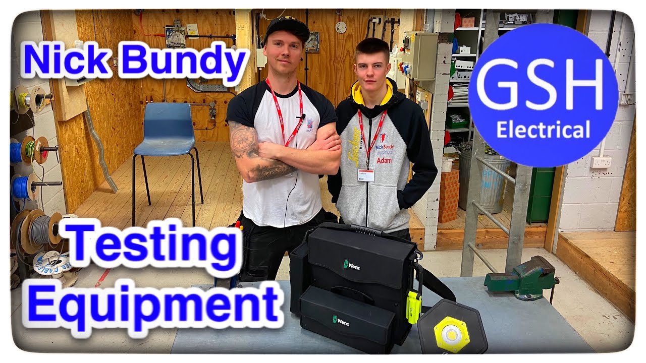Nick Bundy - Test Equipment Needed to be an Electrician - Megger MFT, Voltage Indicator and More