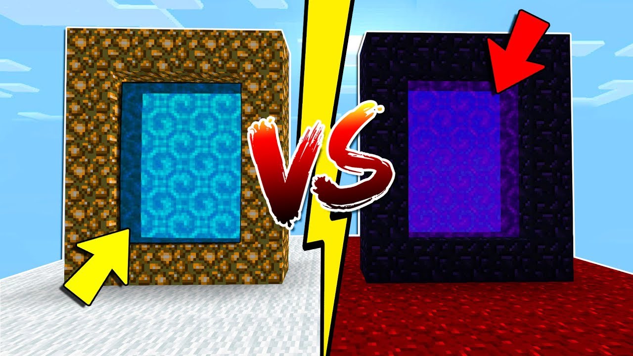 IL PARADISO E L'INFERNO DI MINECRAFT!!