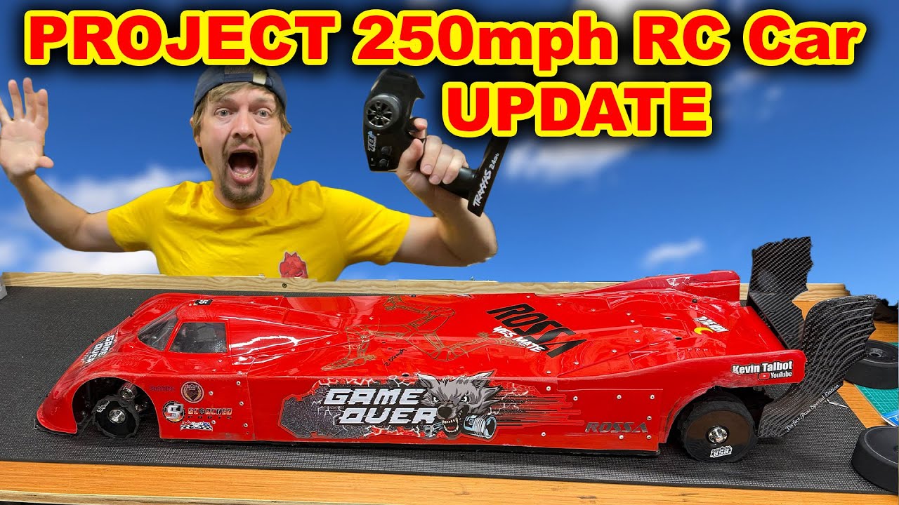 World's FASTEST RC Car Project update