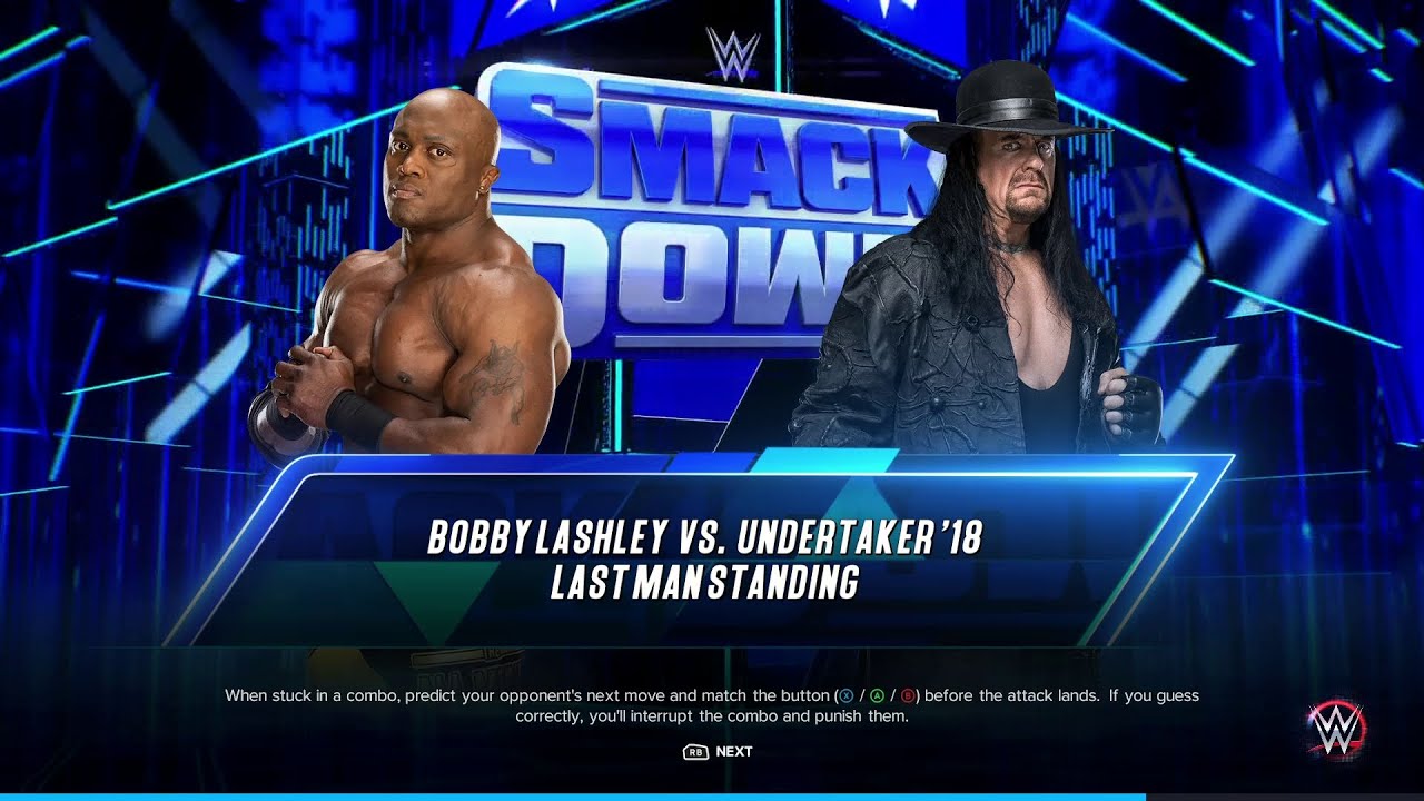 WWE 2K23 Bobby Lashley Vs The Undertaker