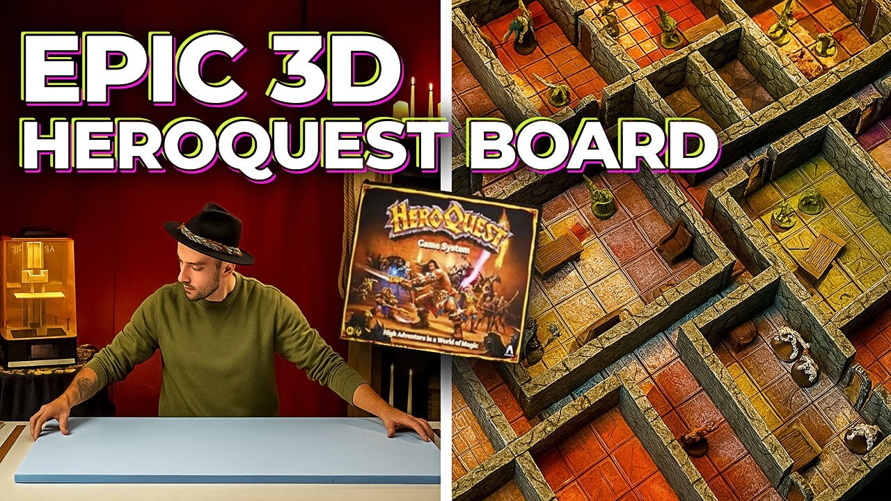 Next-Level HeroQuest Experience in 3D!