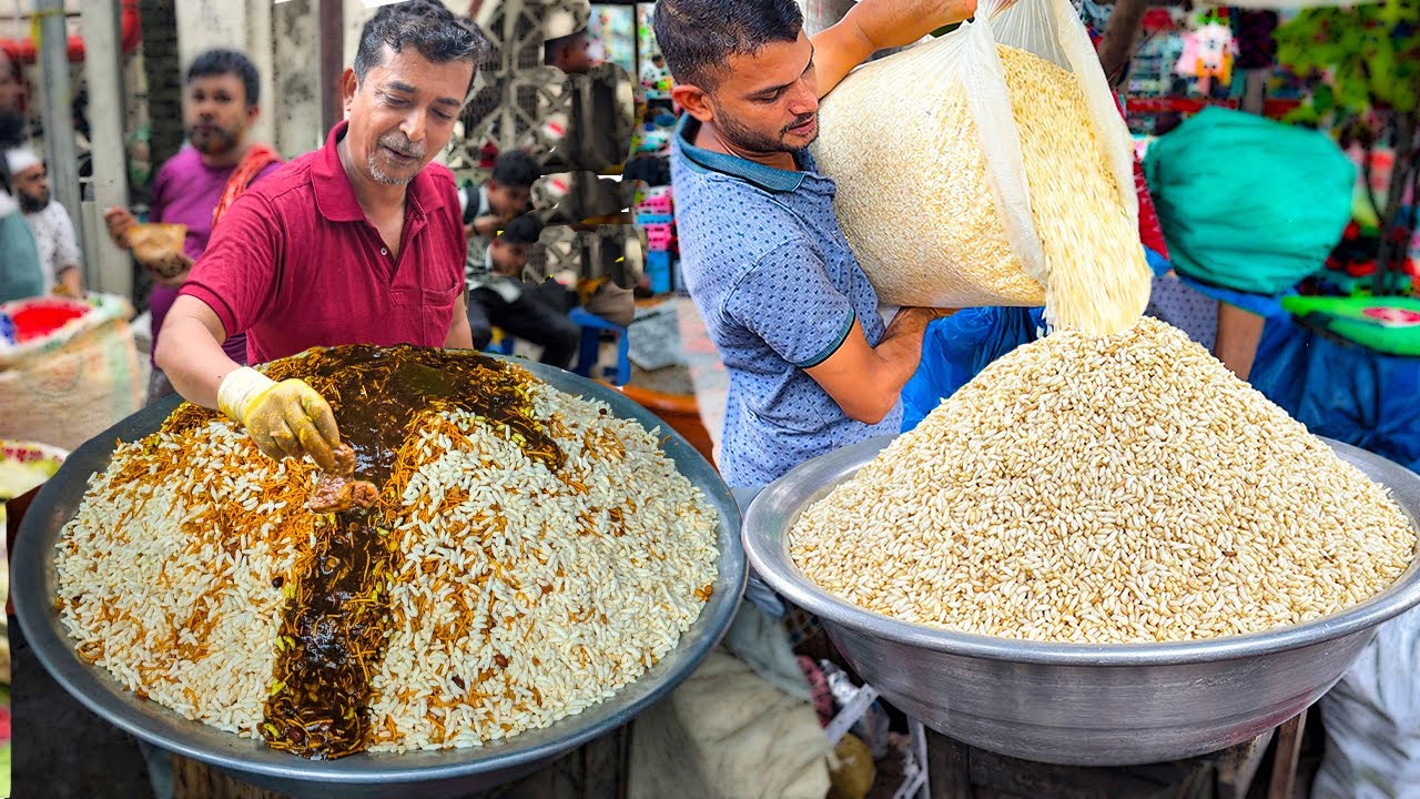 Bangladesh's Famous Street Food Jhalmuri