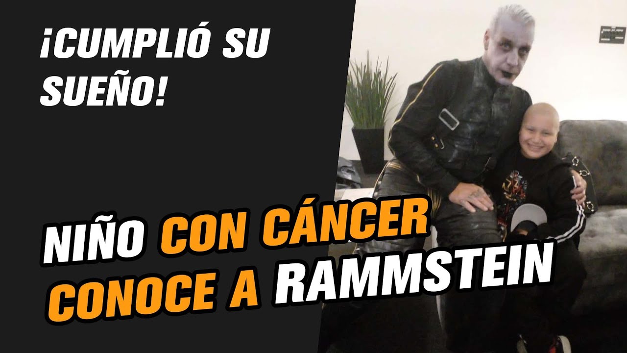 Fans de Rammstein hicieron realidad sueño de niño mexicano