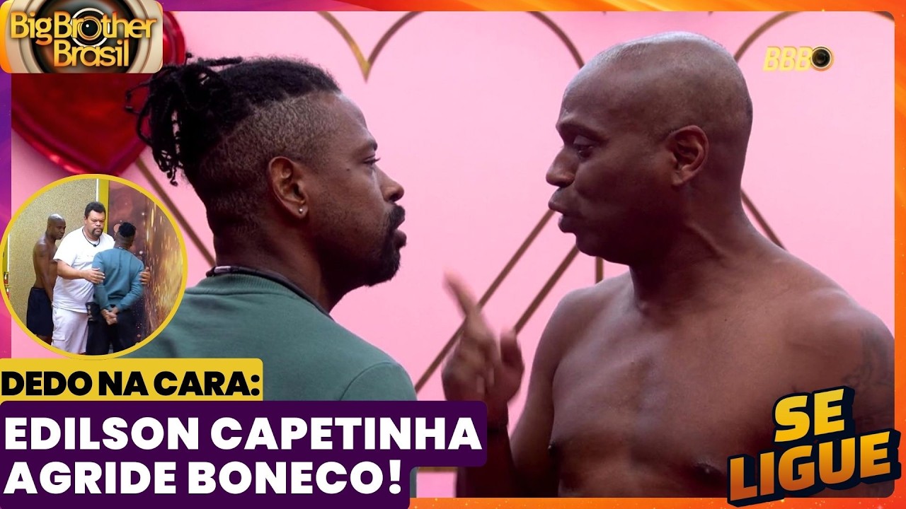 BBB 26 🔥 Edilson vai ser expulso após agredir Leandro Boneco? Colocou a mão na cara duas vezes!