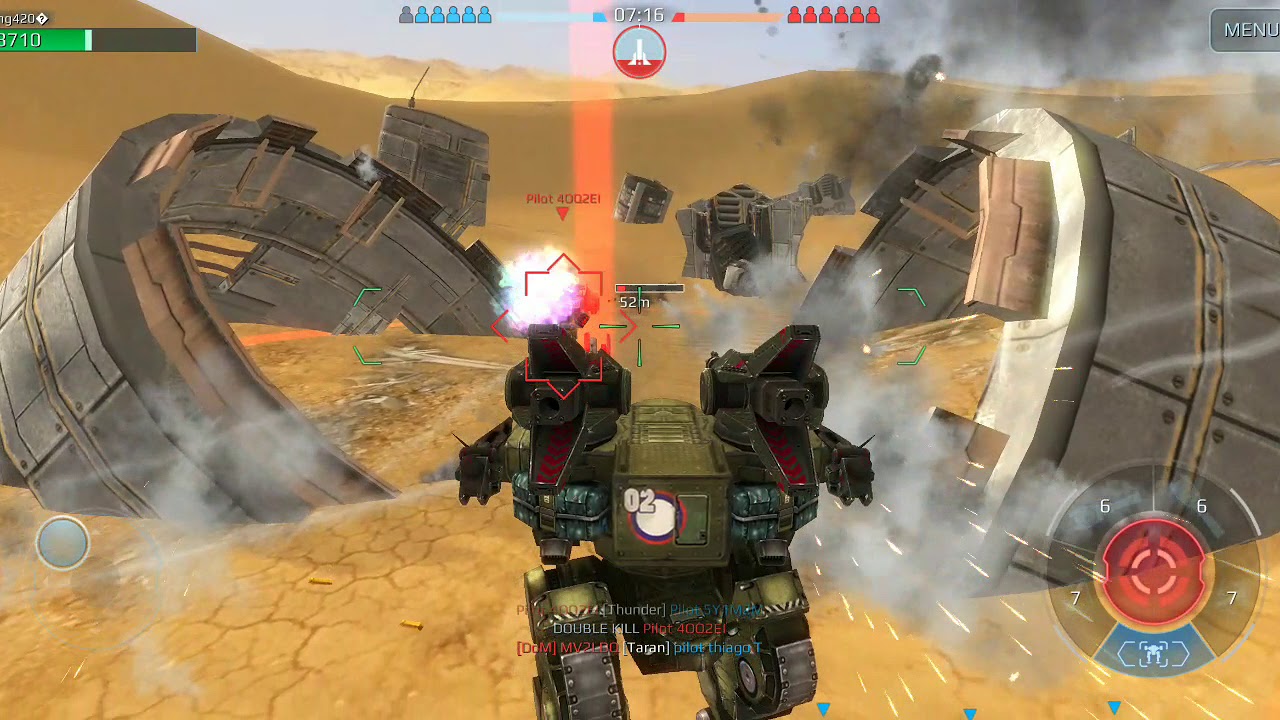 NEW KING OF THE HILL BATTLE MODE - War Robots #2