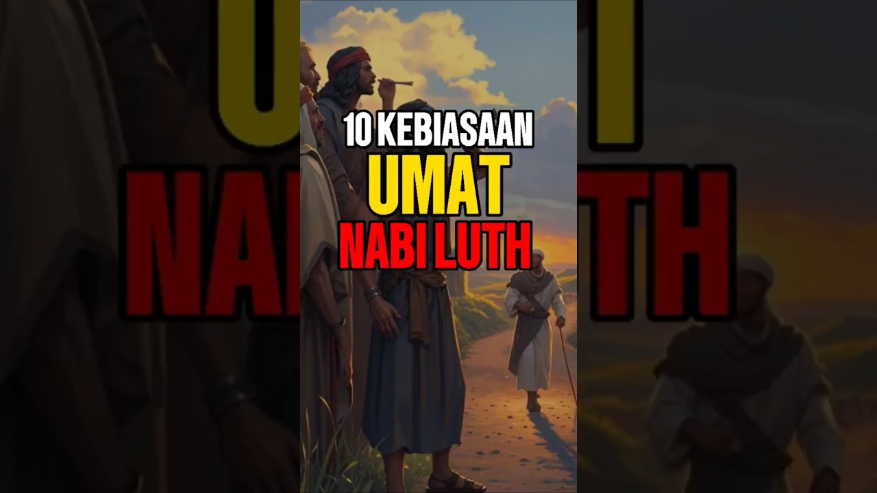 10 Kebiasaan Kaum Nabi Luth yang di Azab Allah #kisahislami #nasehatislami #nabiluth #motivasiislam