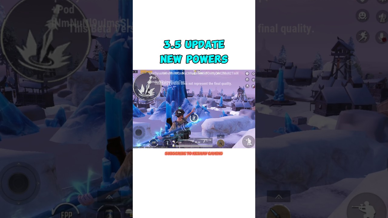 🔥New Powers in Next 3.5 Update #bgmi #pubg #pubgmobile #shorts #ytshorts