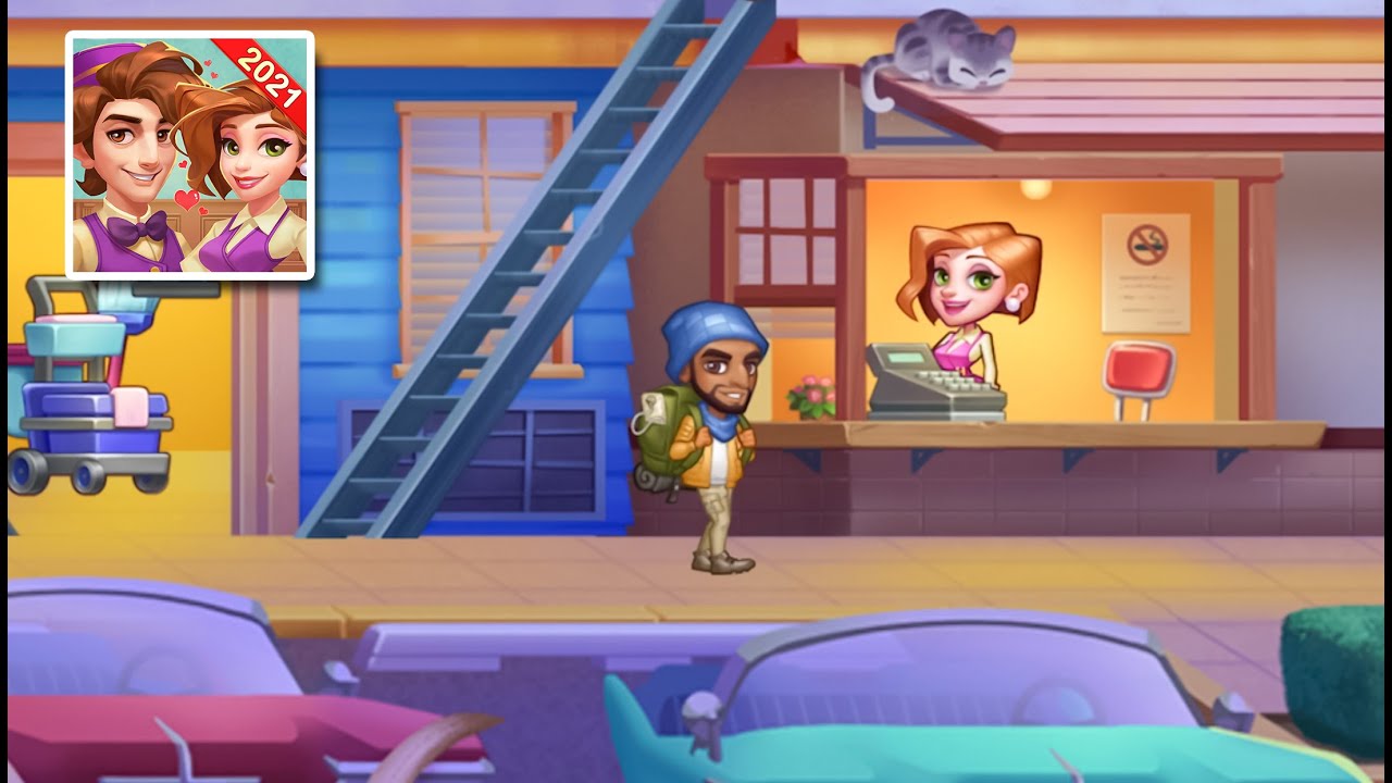 Hotel Craze&trade;: Madness Hotel Game - Cowboy Motel Level 16 - 20 | Gameplay Walkthrough (iOS, Android)