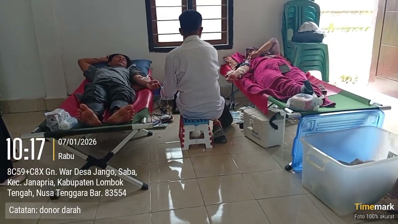 Donor darah penyelamat diri sendiri dan orang lain