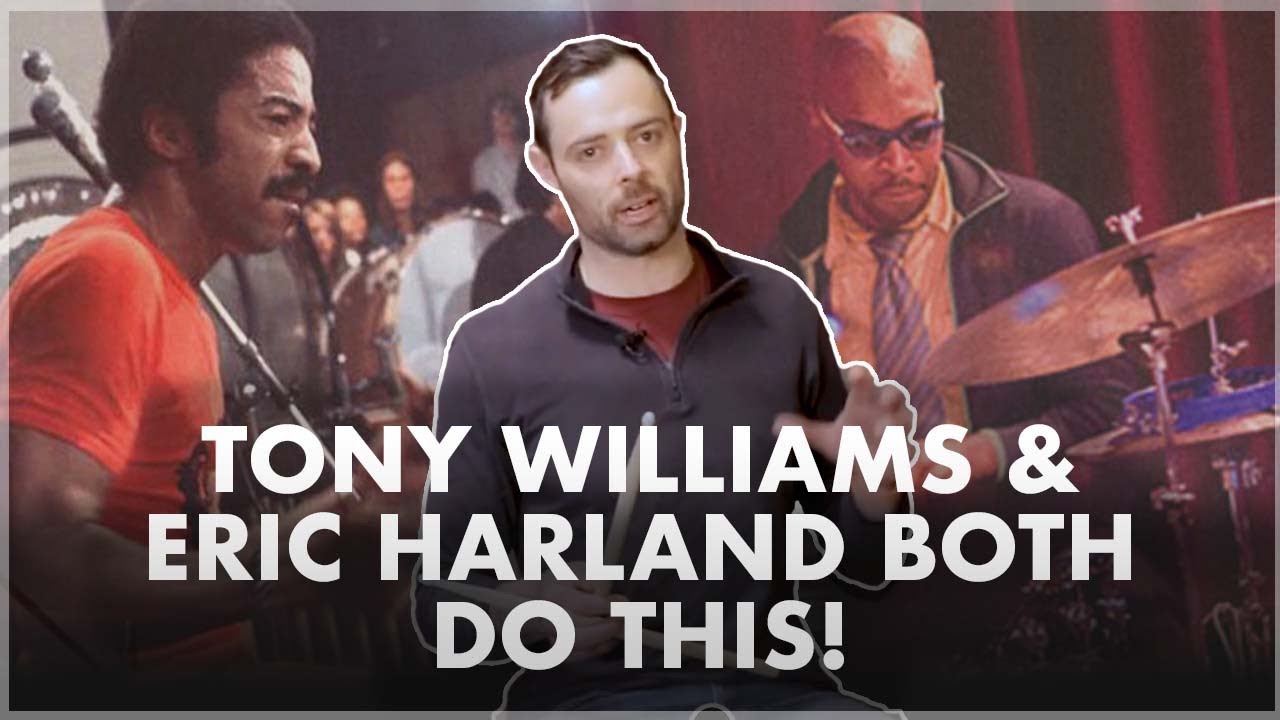 Tony Williams and Eric Harland Both Do This - Here's How