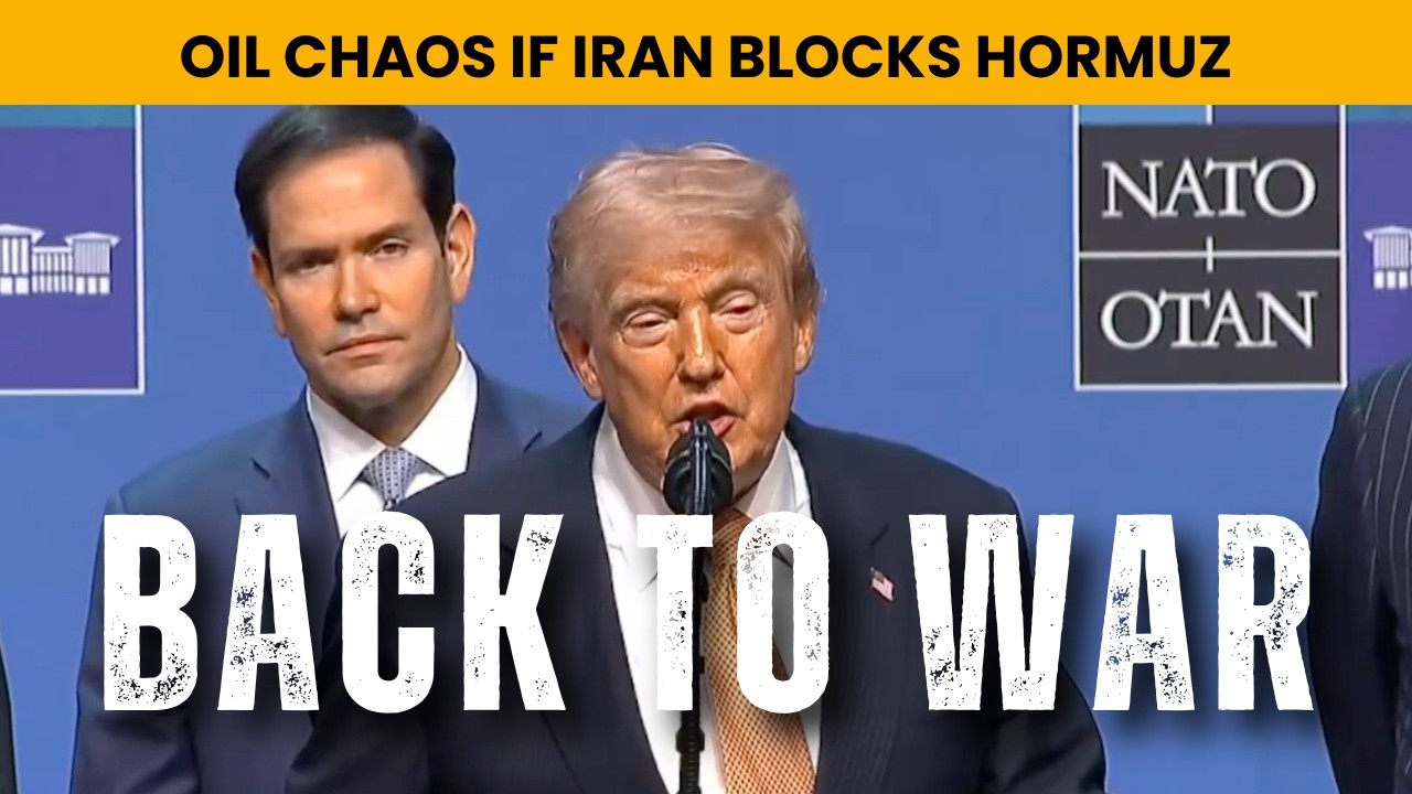 US-Iran Deal Is Dead, Strikes Resume. Hormuz Set To Close as Oil Reserves Run Low
