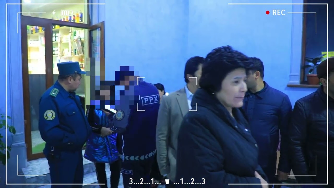 Каттақўрғон шаҳрида тунги рейд тадбирлари ўтказилмоқда
