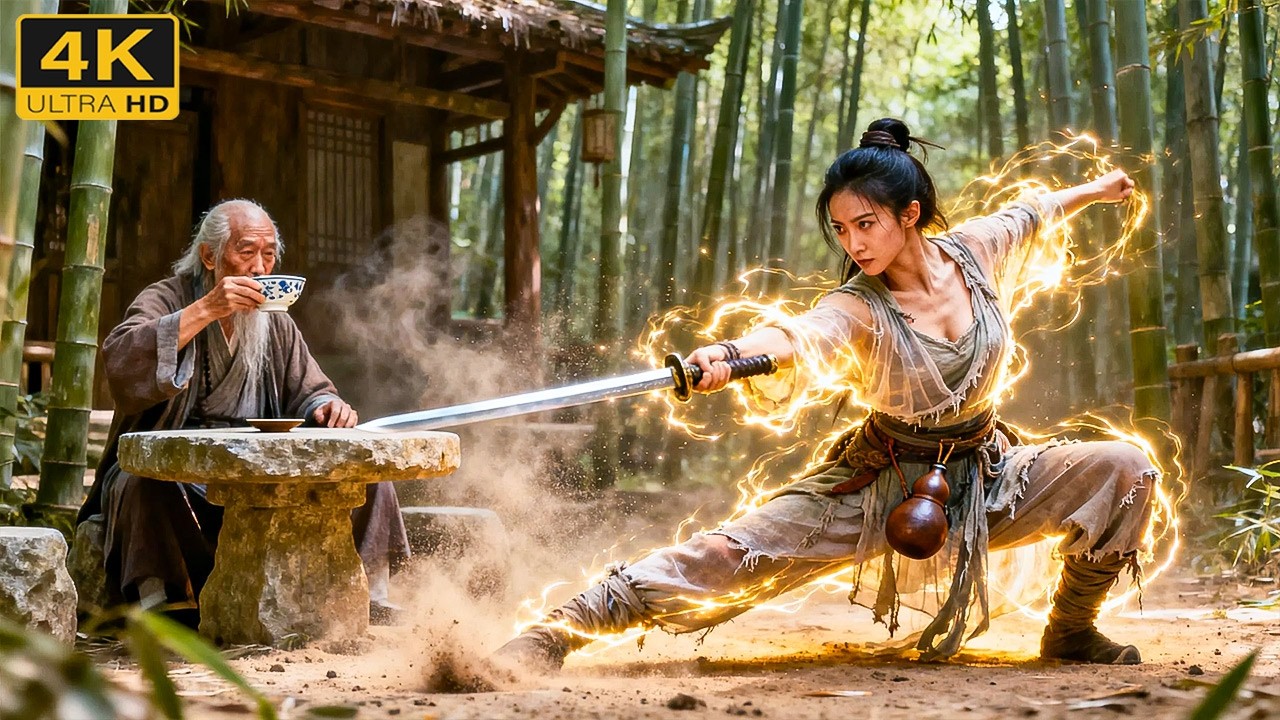 2026武侠电影！被仙人抛弃的废柴少女，意外被隐士老者传授神级秘法，逆袭成为最强剑仙！⚔️ 功夫 | Kung Fu | 武打 | 反差 | 武侠| 动作电影