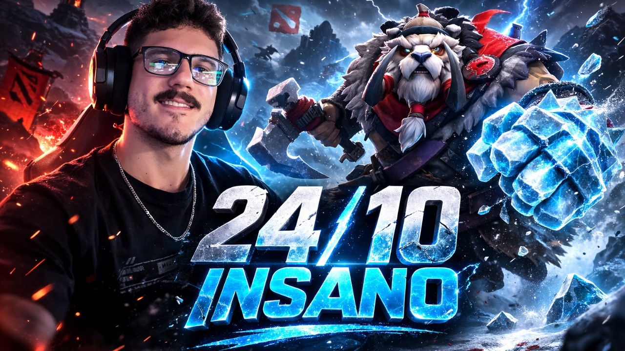 TUSKAR INSANO na RANKED! meu CARRY é um PUDGE. 