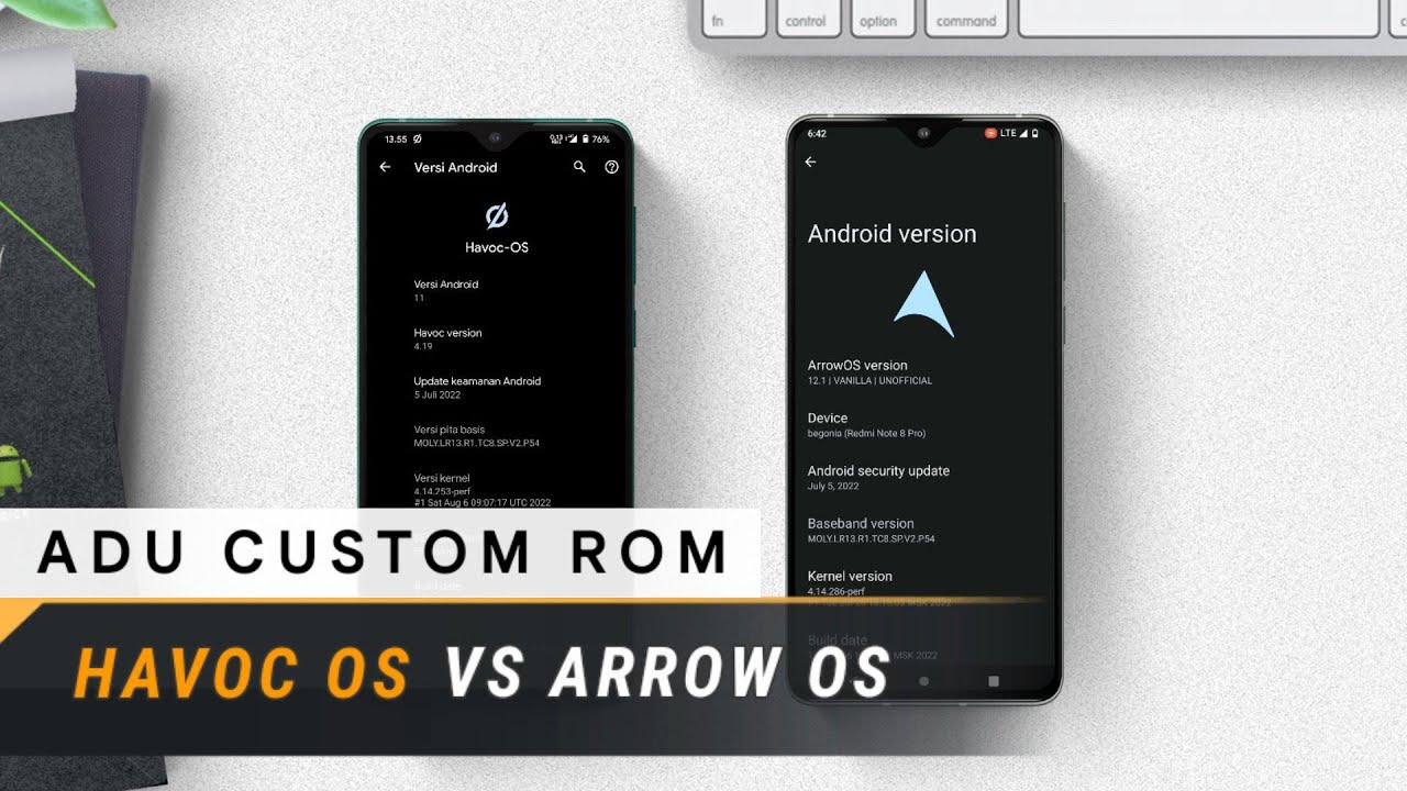CUSTOM ROM HAVOC VS ARROW OS, ЧТО ЛУЧШЕ? | Редми Примечание 8 Про