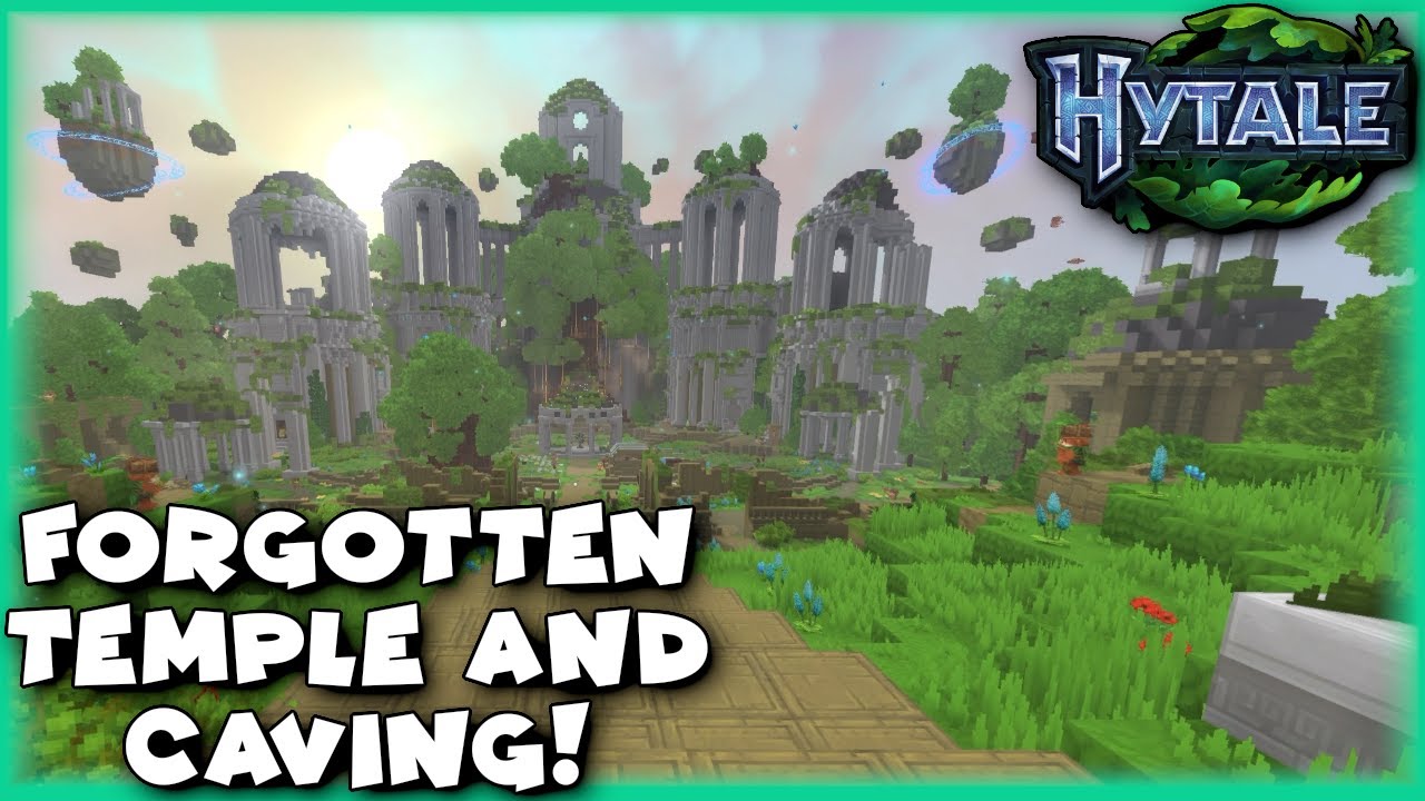 Hytale | Забытый храм отправил меня под землю... Это была ловушка