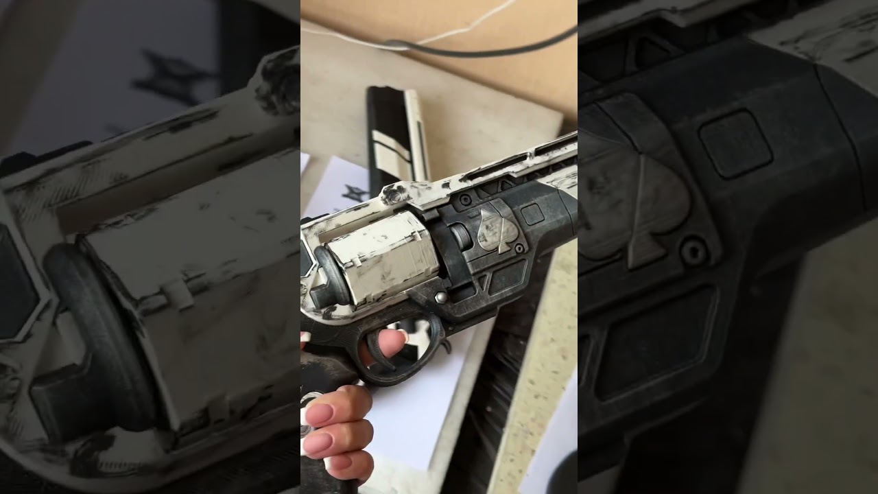 Ace of Spades 😍😍😍 #cosplay #gun #propmaking #toy