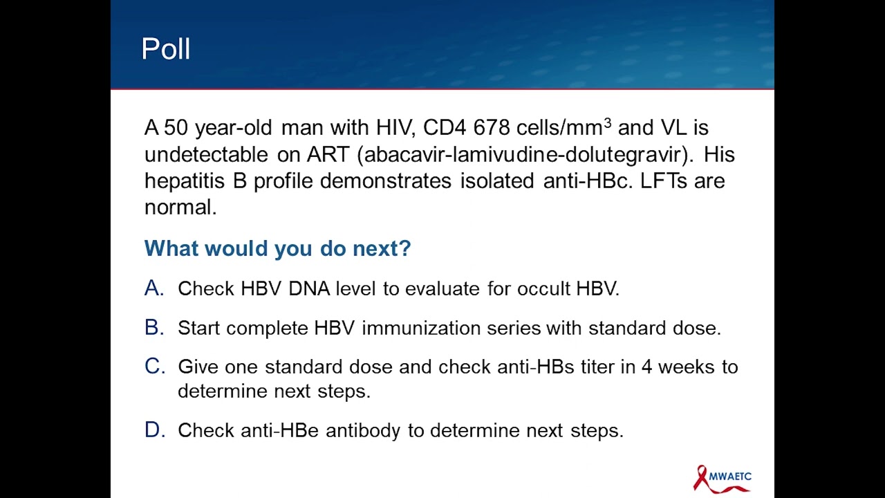 Выявление антител к сердцевинному компоненту вируса гепатита В у людей с ВИЧ-инфекцией