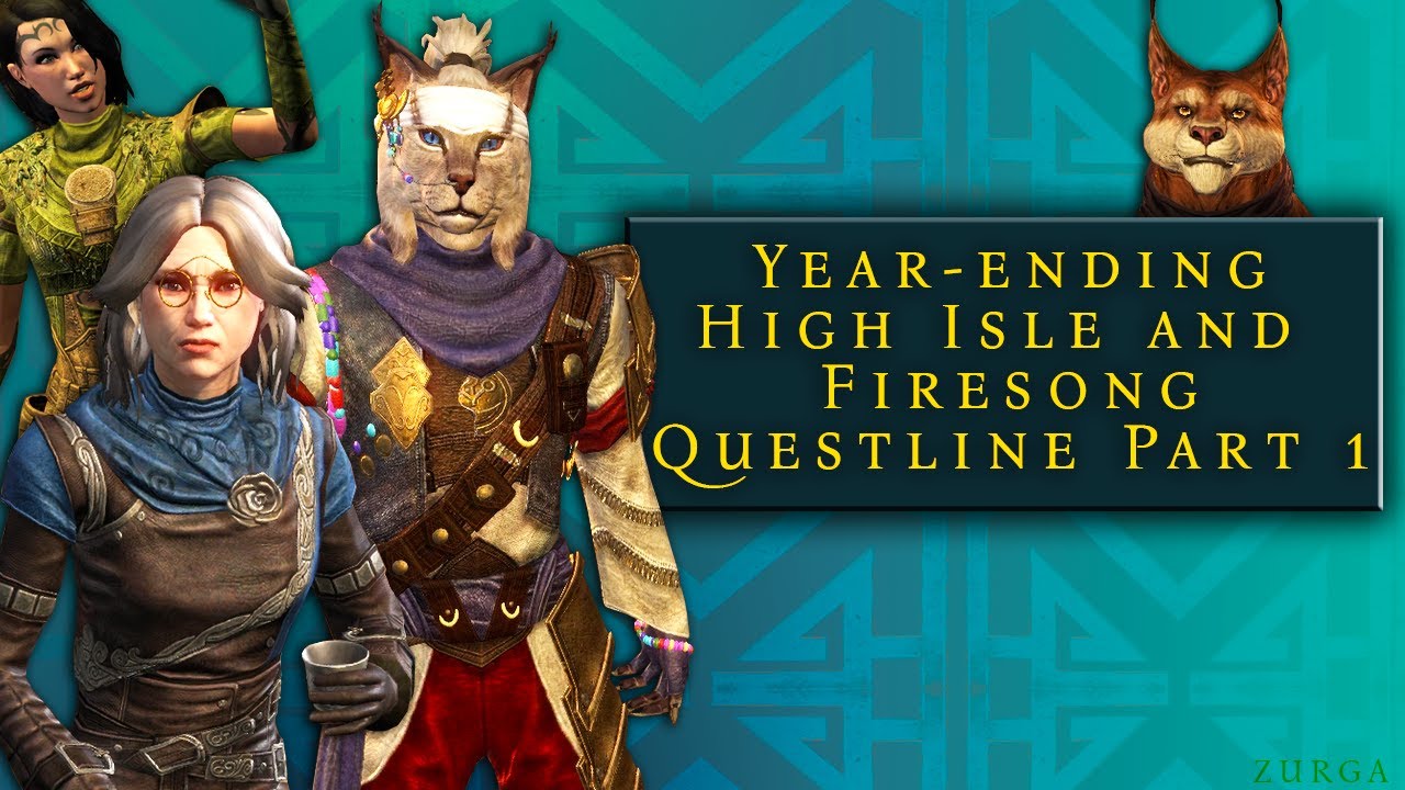 Year ending High Isle and Firesong questline | Part 1 | Firesong DLC | Update 36 | ESO