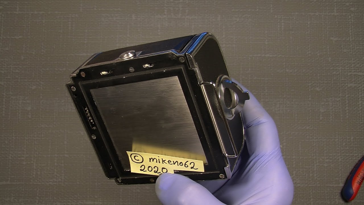Magazine door is locked In Hasselblad film for 12 frames