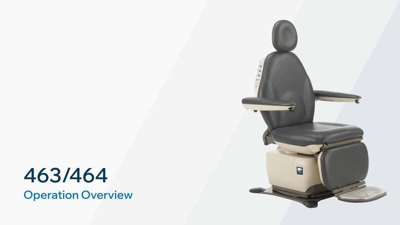 How To Operate MTI 463 & 464 Exam/Procedure Chairs