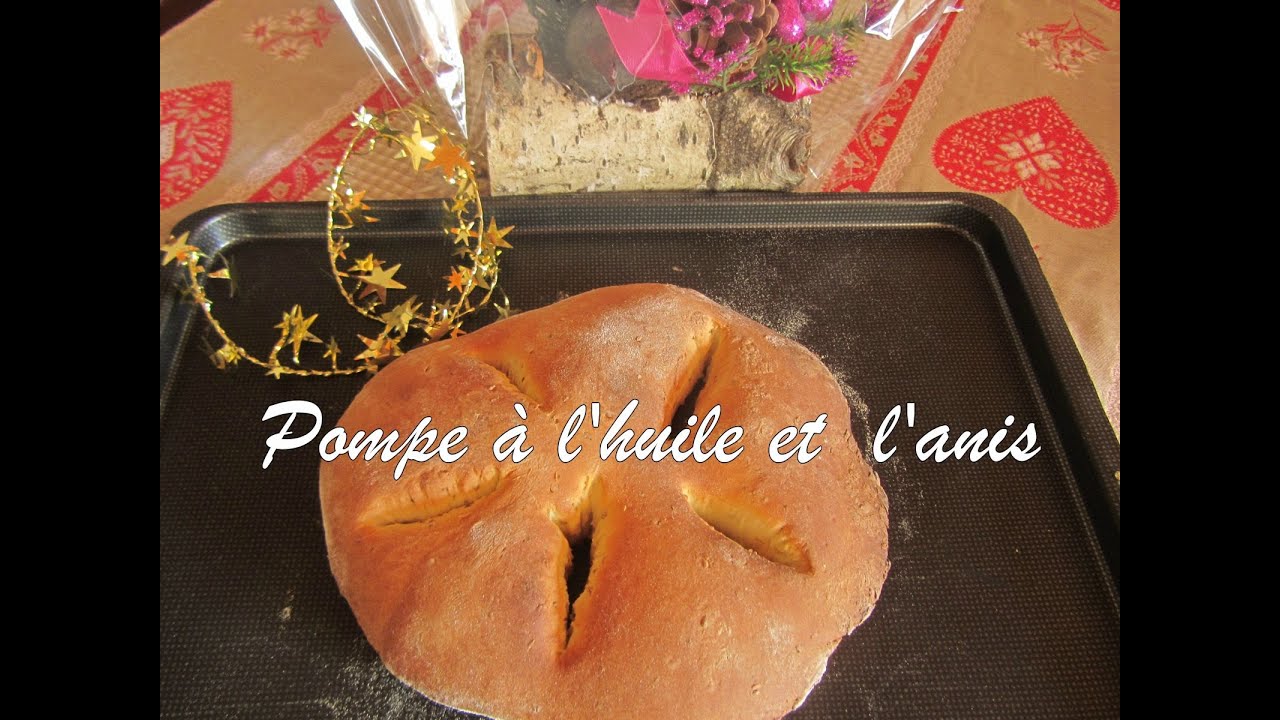 Recette de la Pompe à l'huile à l'anis