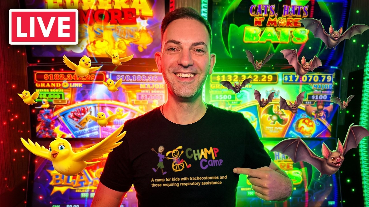 🔴 LIVE Winning Jackpots for the Kids!