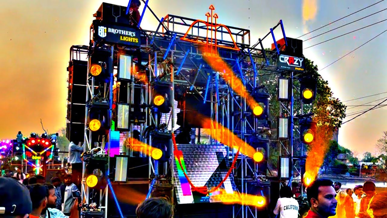 DJ CRAZY RAIPUR-HARD VIBRATION BASS|HINDU NAV VARSH KORBA 2025|MUSIC MIX